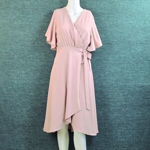 Brass & Roe Daphne Tulip Wrap Dress